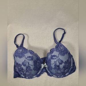 Victorias secret blue lace bra- Body by Victorias secret size 36B